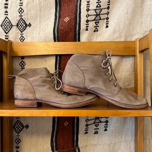 Sam Edelman Mare Soft Leather Lace Up Ankle Boots